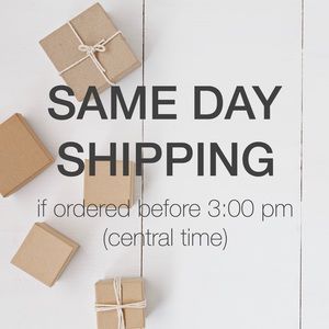 📦 Same Day Shipping! 📦